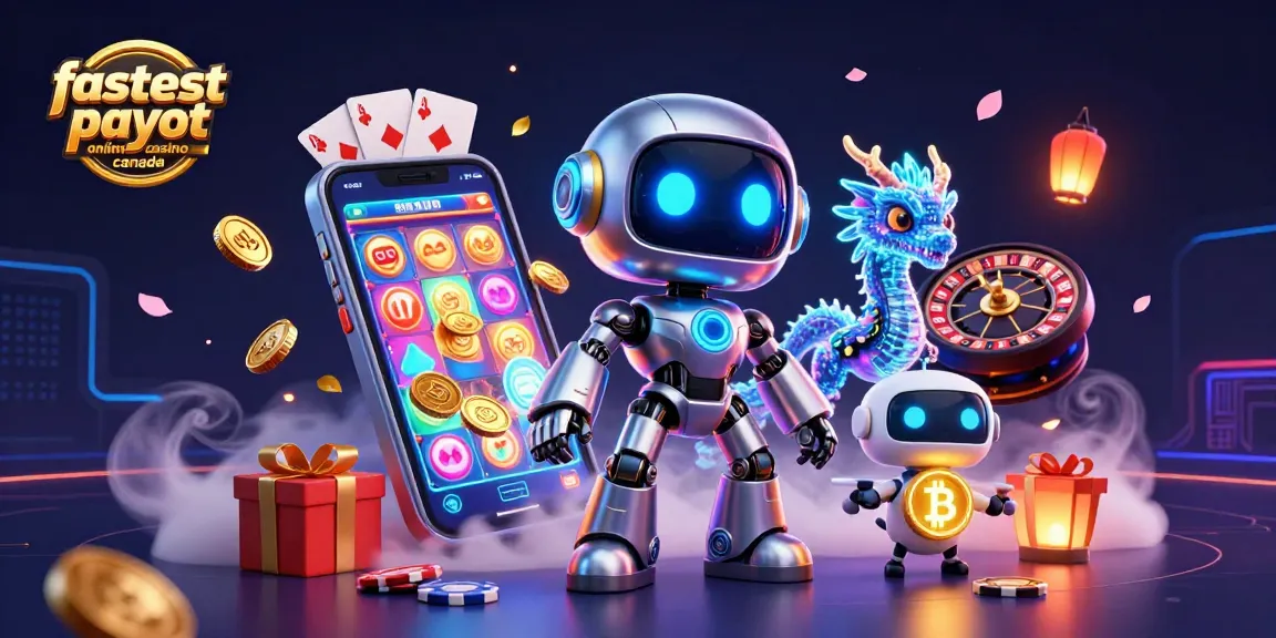 Experience the excitement at the fastest payout online casino Canada with dynamic 3D characters and vibrant gaming elements.